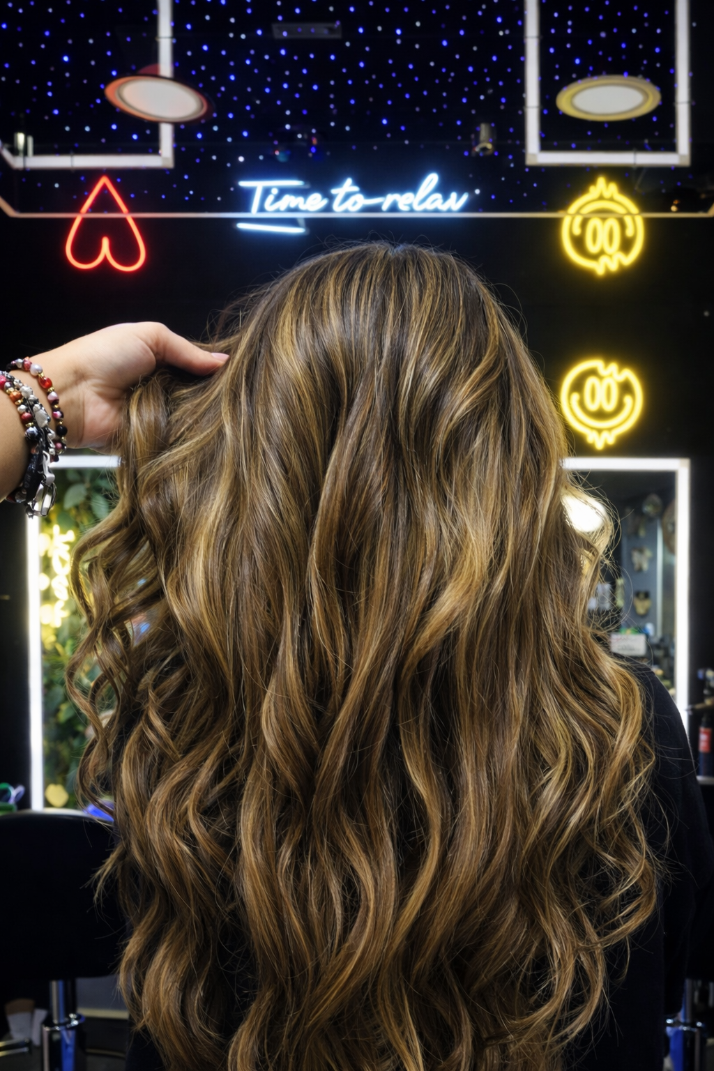 Dimensional brunette balayage hair color in Fort Lauderdale